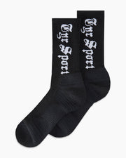 Performance Script Crew Sock