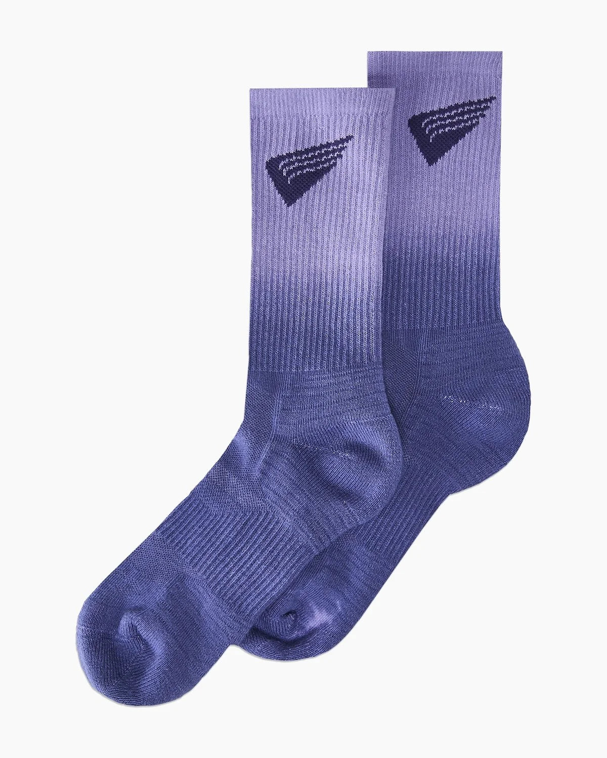 Ethos Dyed Crew Socks - Sapphire