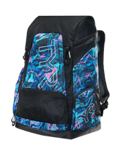 Alliance 45L Printed Backpack - Blue/Pink