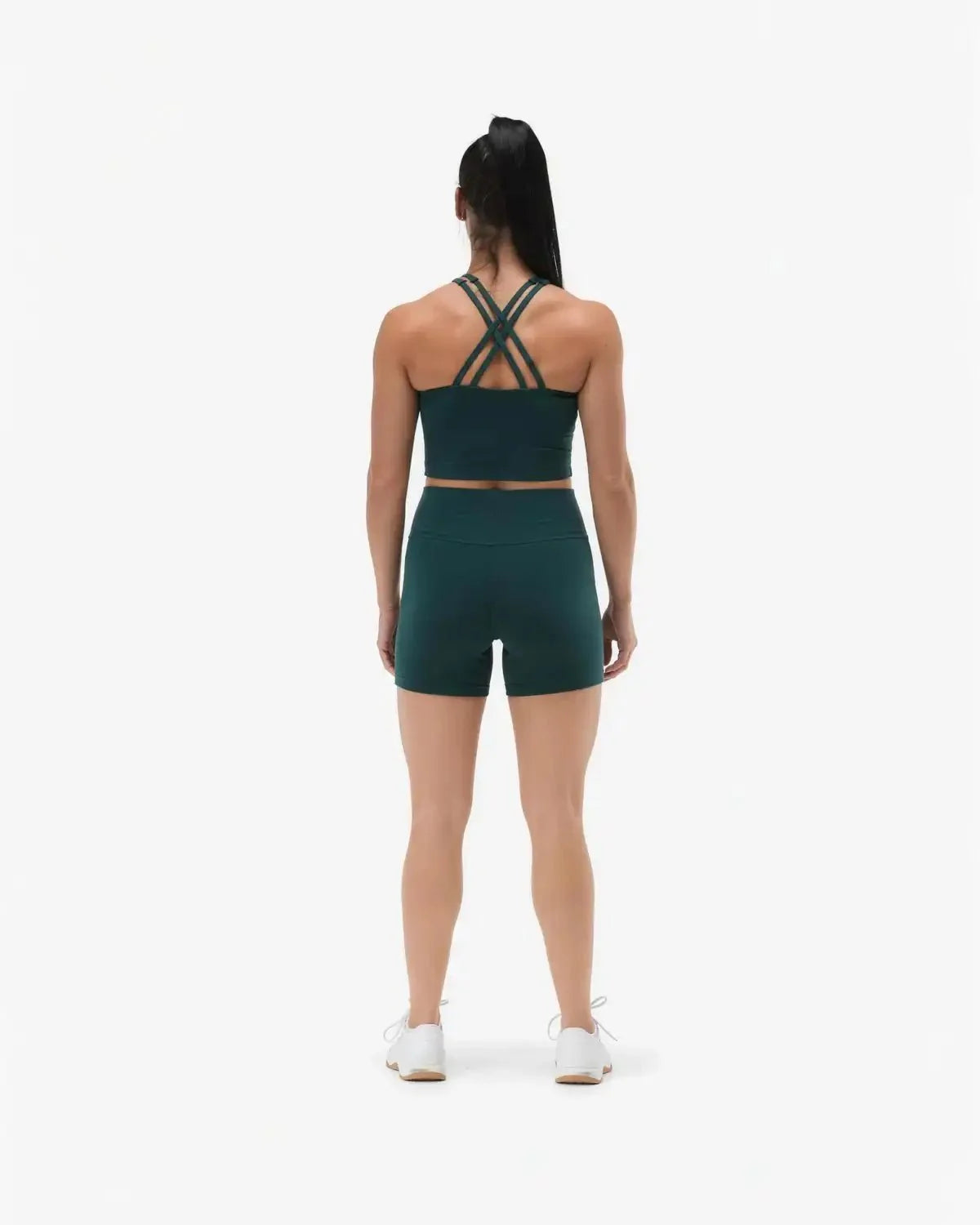 Joule Elite™ Women's High Rise Short 6" - Solid / Emerald