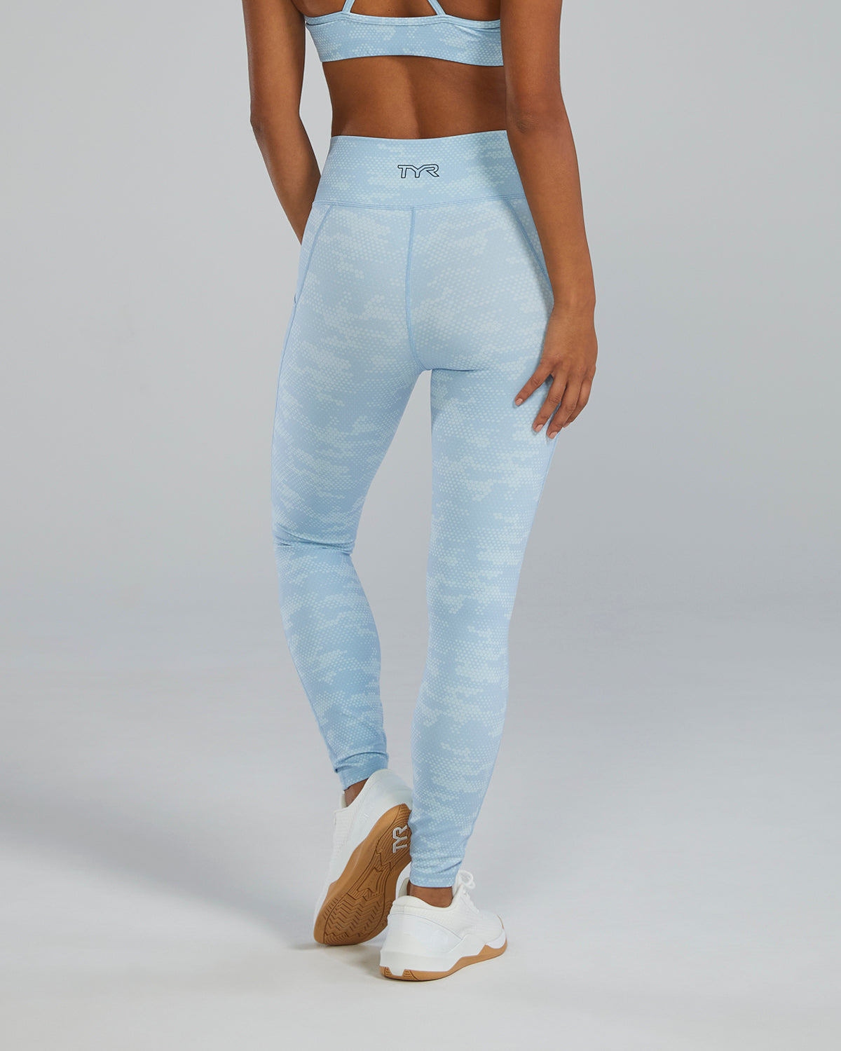 Joule Elite Women's Ribbed High-Rise Leggings with Thigh Pocket 25"
