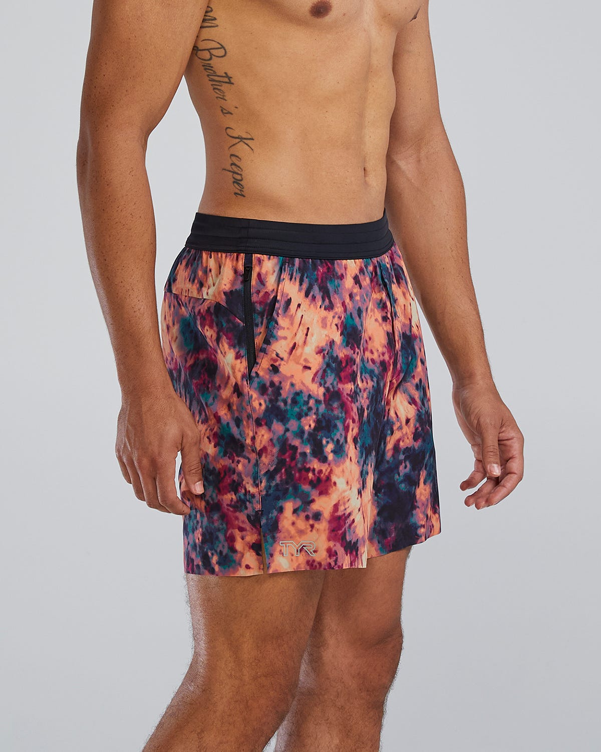 ::763 Orange/Tie Dye