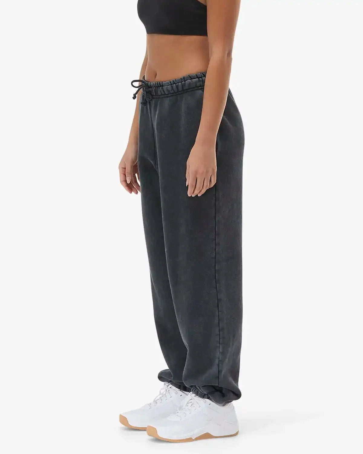 Women's Elastic Hem Sweatpant - Gunmetal
