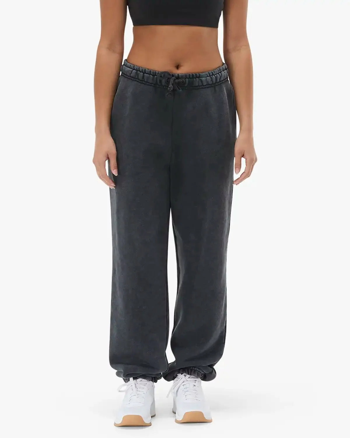 Women's Elastic Hem Sweatpant - Gunmetal