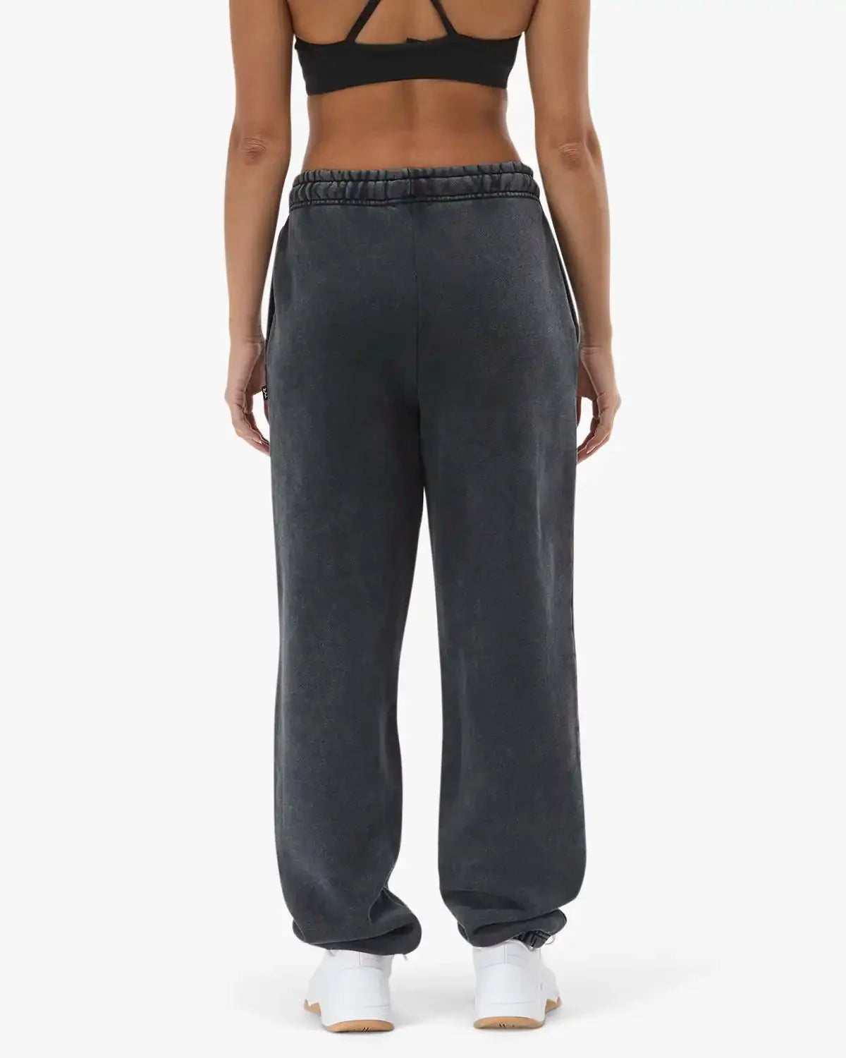 Women's Elastic Hem Sweatpant - Gunmetal