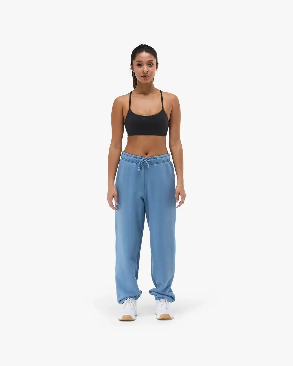 Women's Elastic Hem Sweatpant - Light Blue