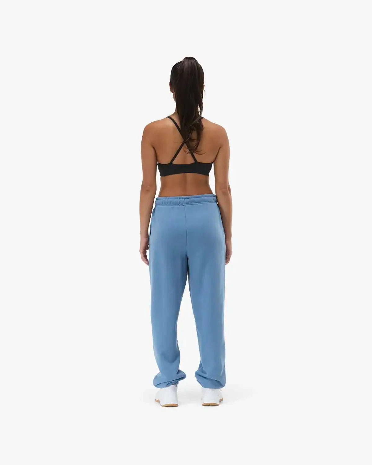 Women's Elastic Hem Sweatpant - Light Blue