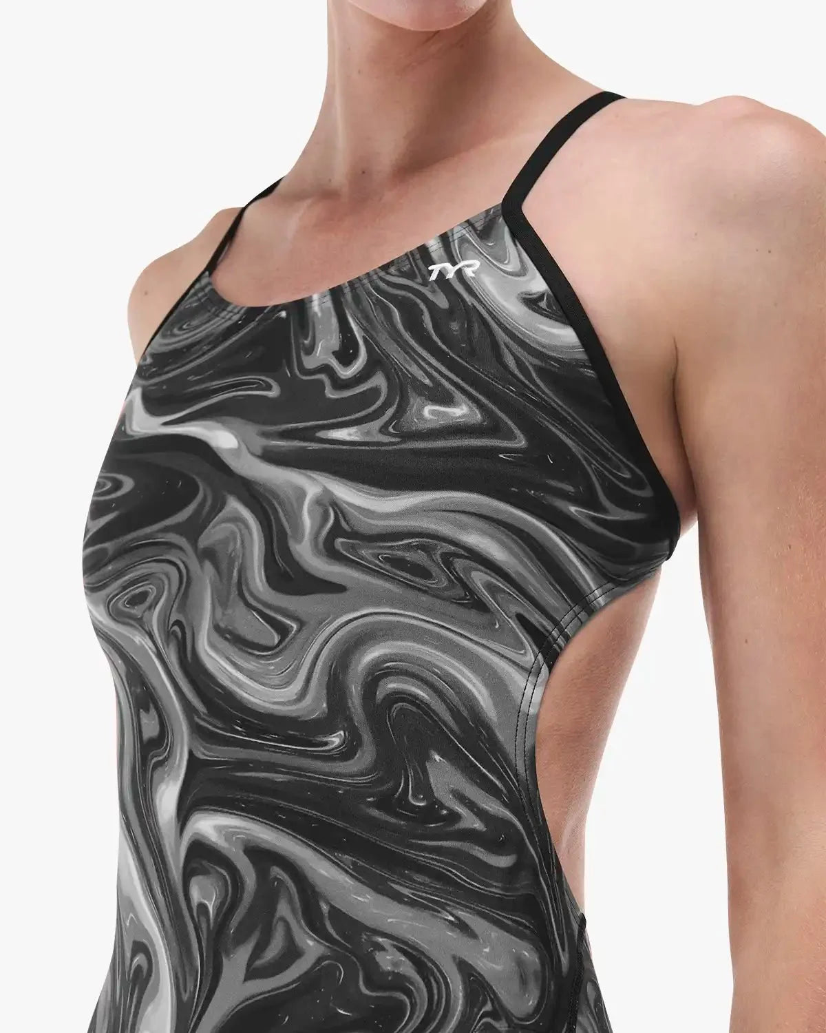 Women's Durafast Elite® Cutoutfit Swimsuit - Olea / Titanium