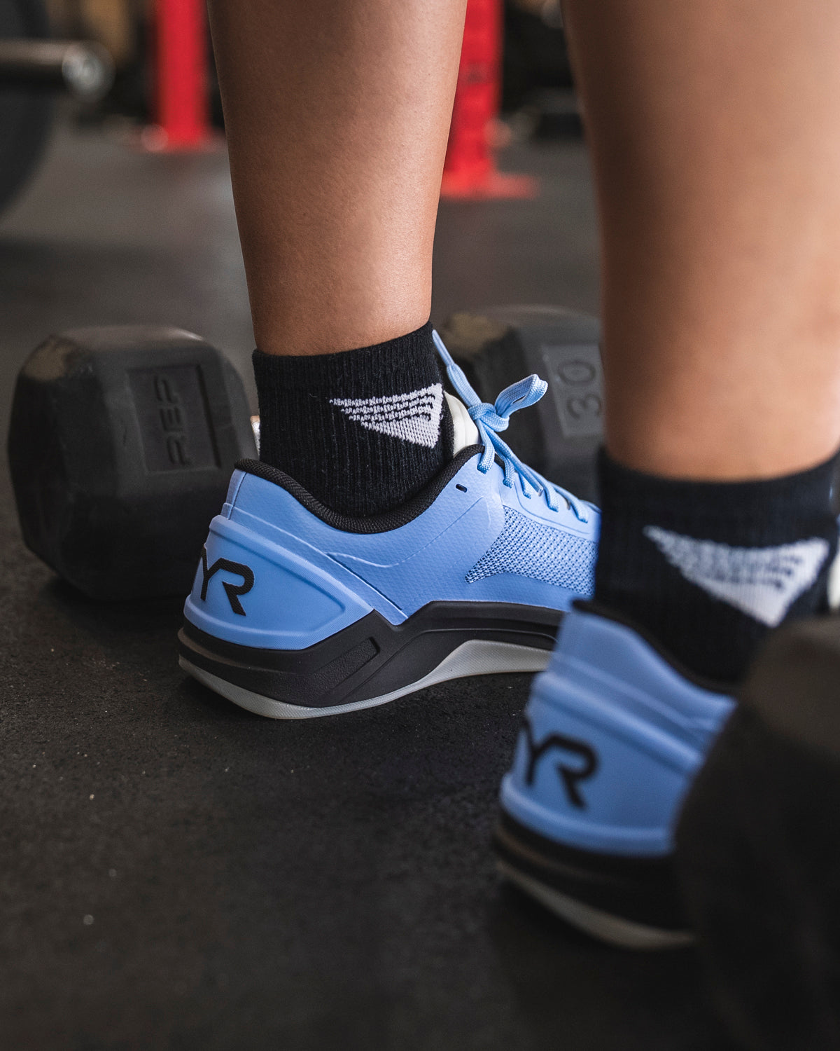 ::456 Light Blue/Black