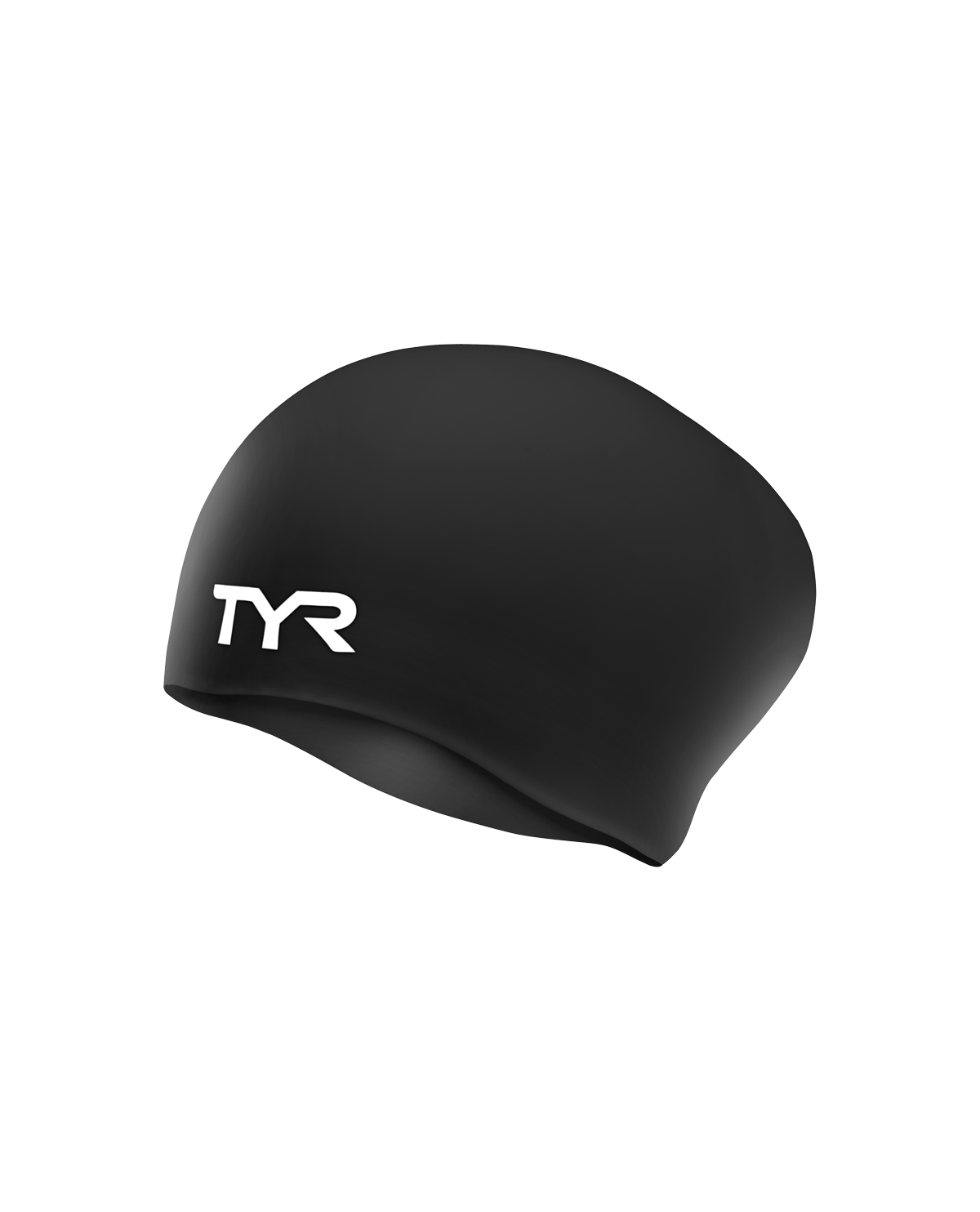 Adult Long Hair Silicone Wrinkle-Free Swim Cap