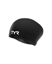 Adult Long Hair Silicone Wrinkle-Free Swim Cap