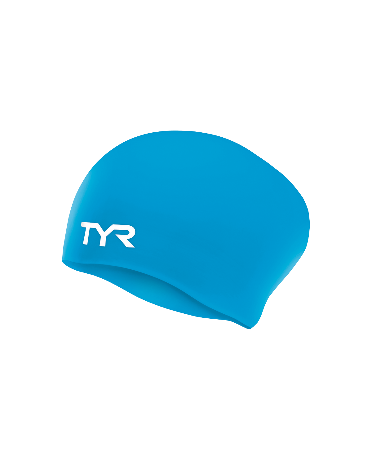 Adult Long Hair Silicone Wrinkle-Free Swim Cap