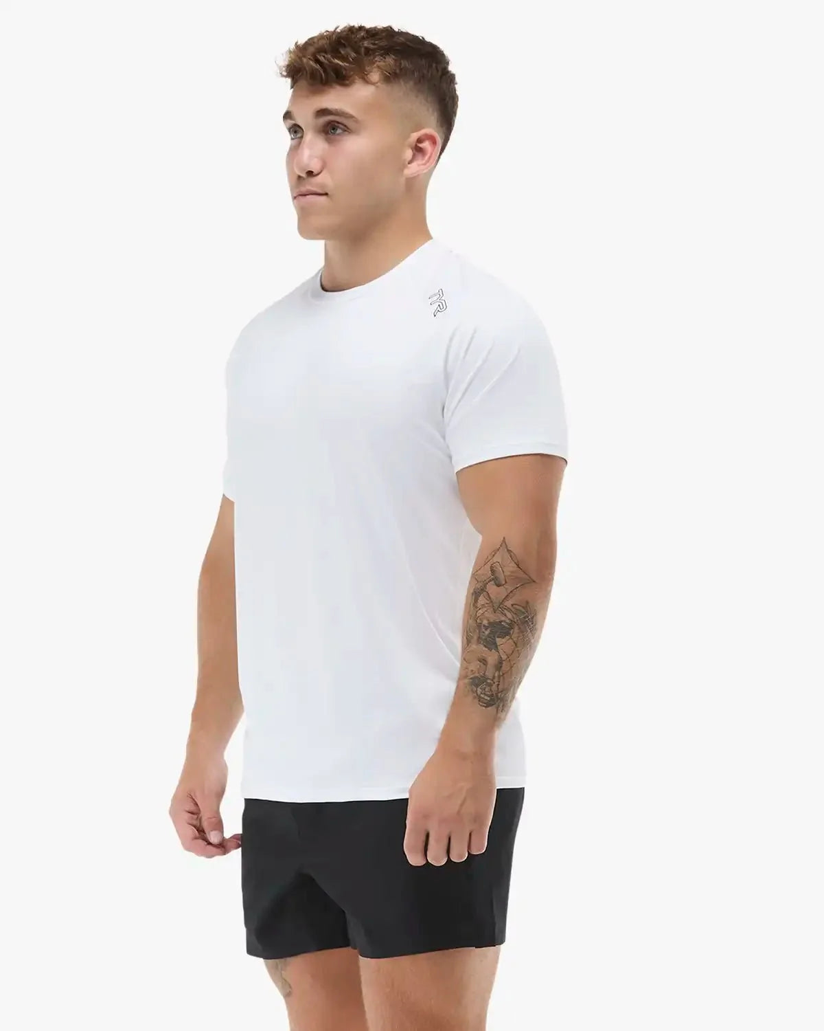 ClimaDry™ Men's Raglan Tech Tee - Solid / White