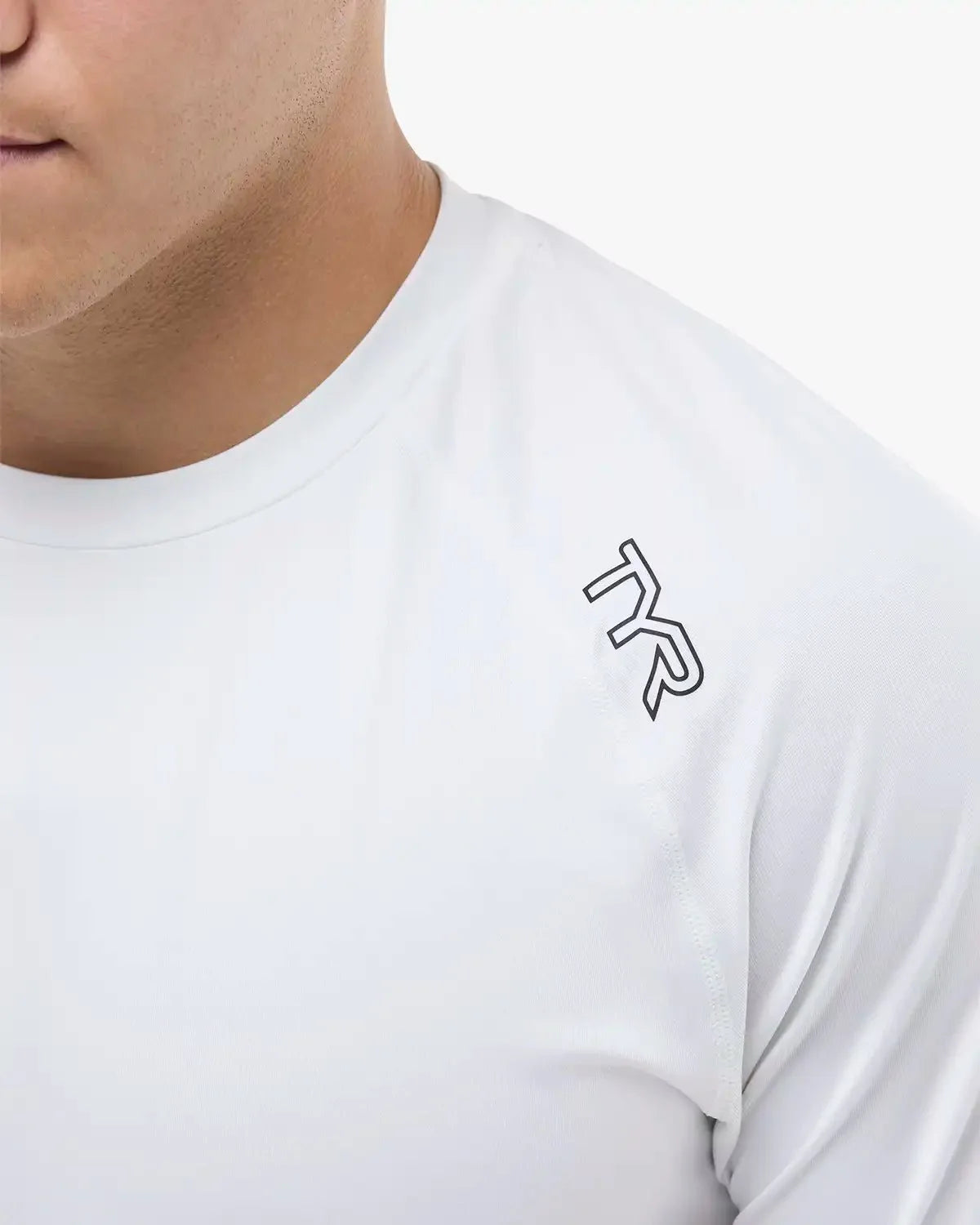 ClimaDry™ Men's Raglan Tech Tee - Solid / White
