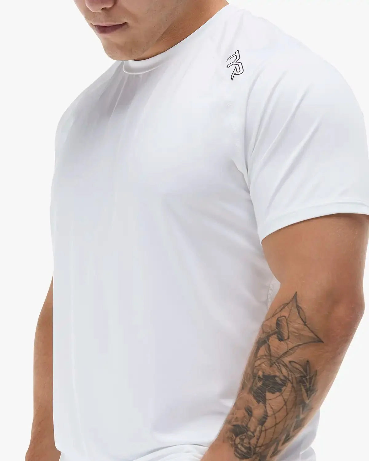 ClimaDry™ Men's Raglan Tech Tee - Solid / White