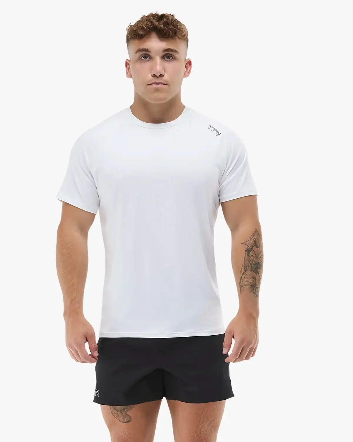 ClimaDry™ Men's Raglan Tech Tee - Solid / White