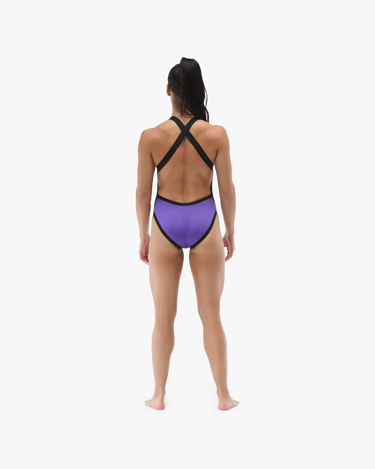 Women's Durafast Elite Wide Strap Open Back Solid