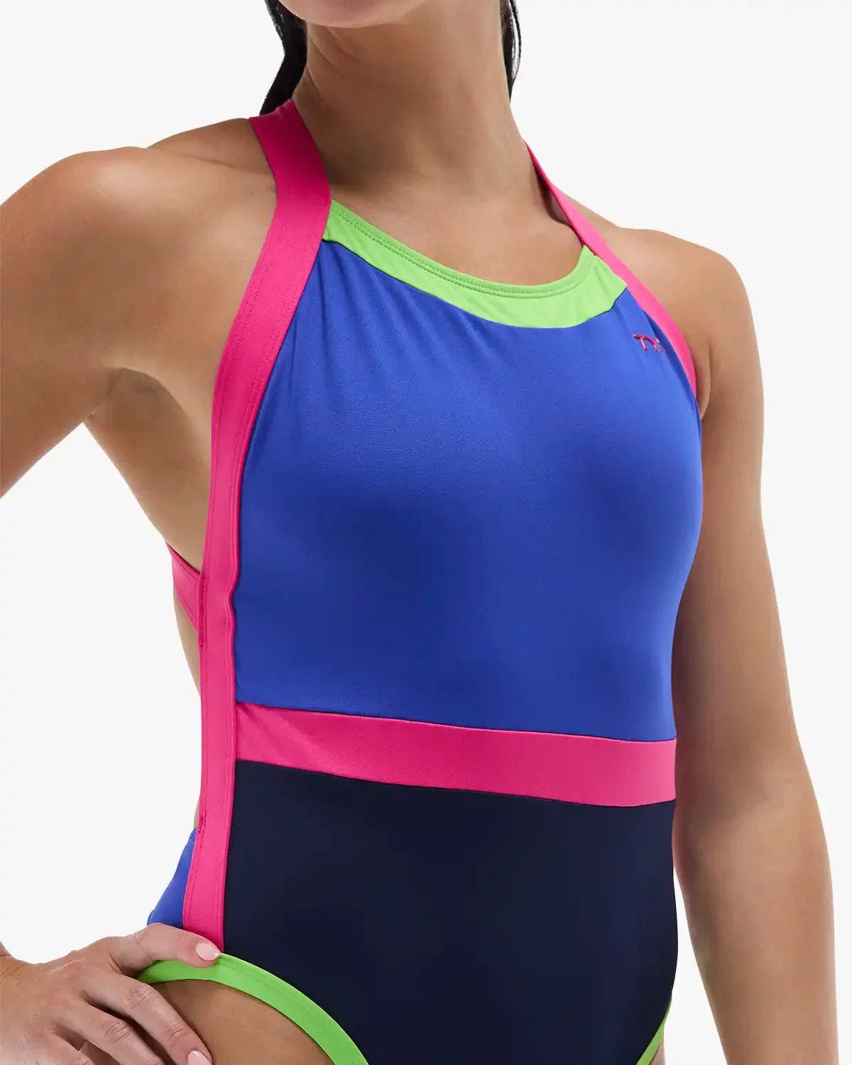 Women's Durafast Elite Color Blocked Wide Strap Openbackfit