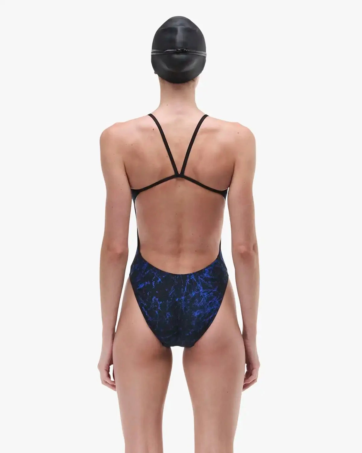 Women's Durafast Elite® Cutoutfit Swimsuit - Zephyr / Navy