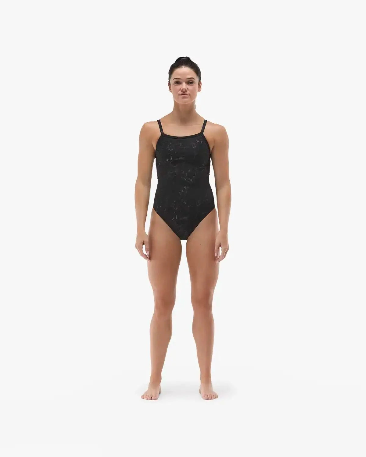 Women's Durafast Elite® Diamondfit Swimsuit - Zephyr / Black