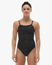 Women's Durafast Elite® Diamondfit Swimsuit - Zephyr / Black