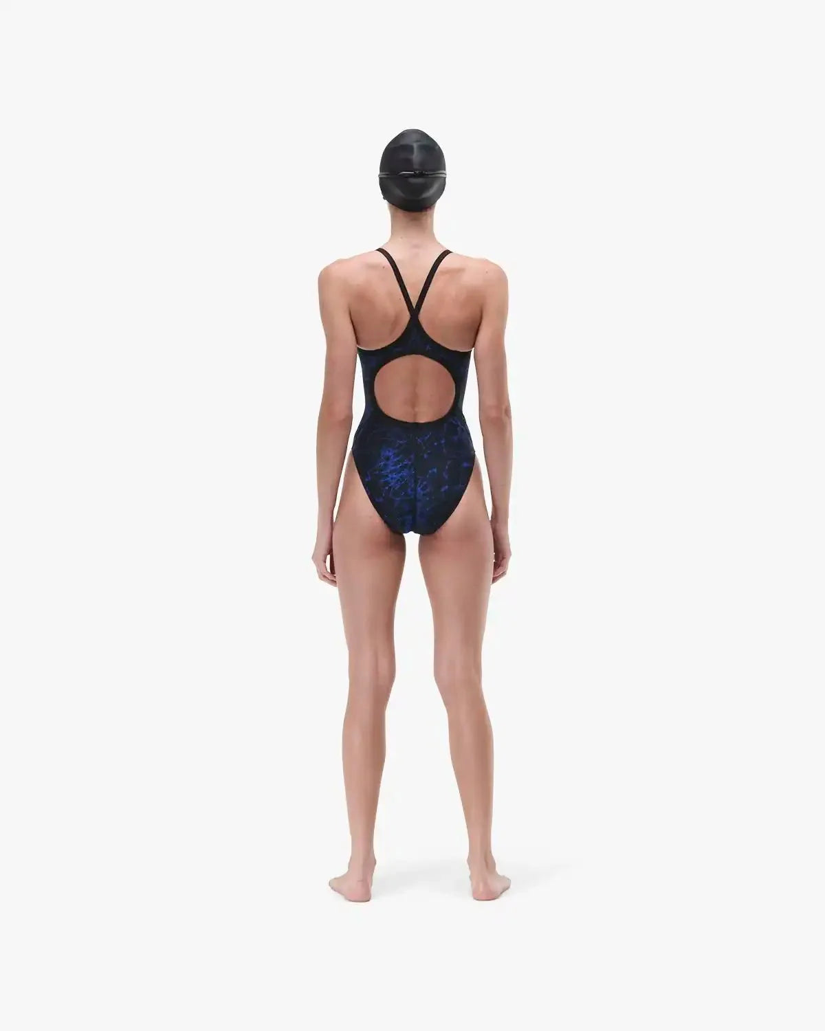 Women's Durafast Elite® Diamondfit Swimsuit - Zephyr / Navy
