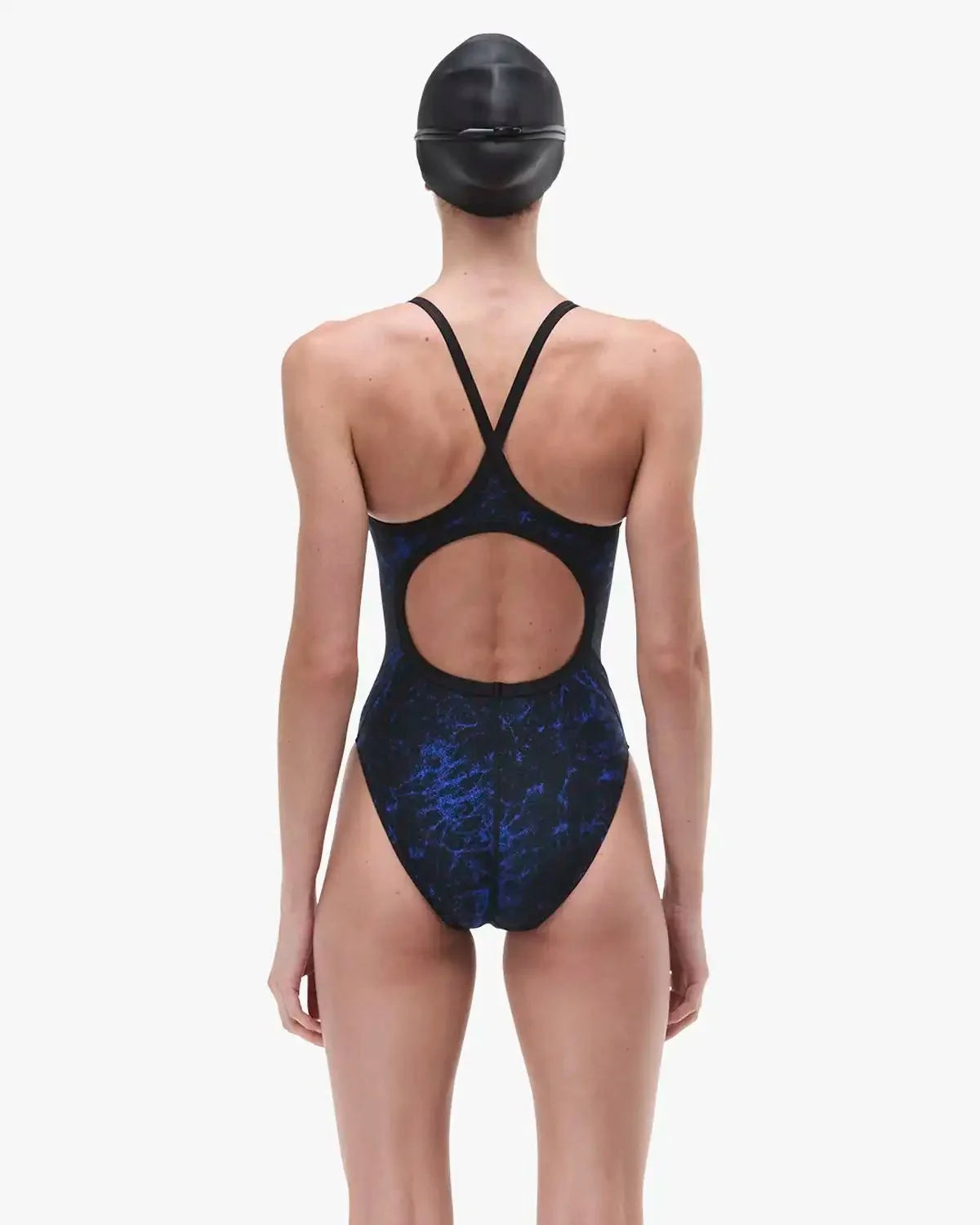 Women's Durafast Elite® Diamondfit Swimsuit - Zephyr / Navy