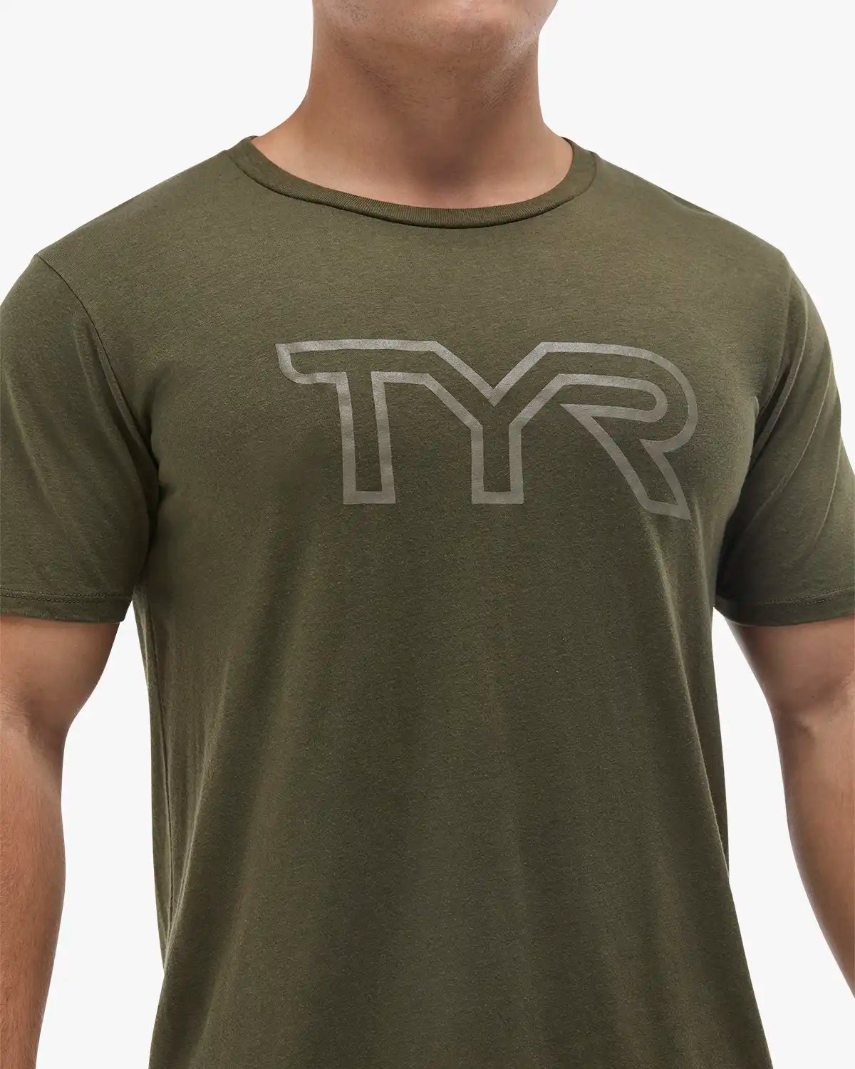 Unisex Ultrasoft Lightweight Tri Blend Tech Tee - Big Logo