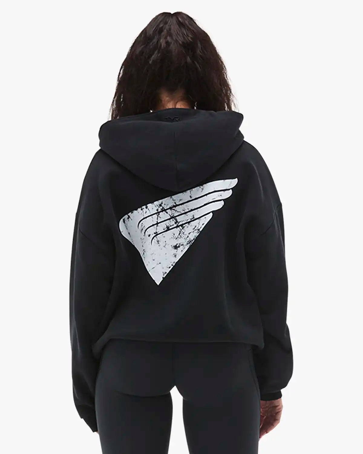 Women's Ethos Oversized Pullover Hoodie - Black