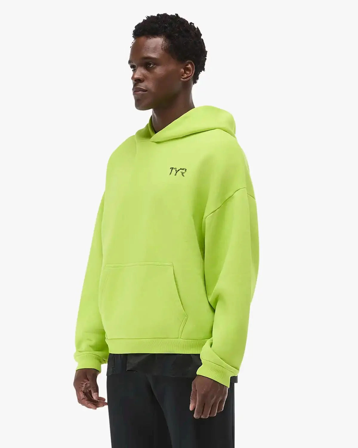 Men's Ethos Oversized Pullover Hoodie - Neon