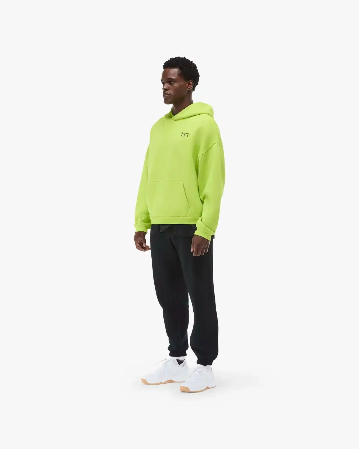 Men's Ethos Oversized Pullover Hoodie - Neon