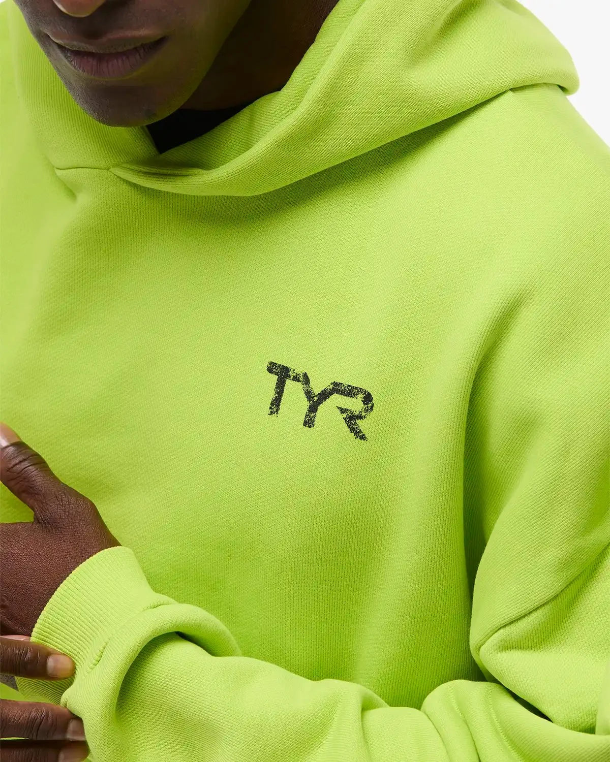 Men's Ethos Oversized Pullover Hoodie - Neon