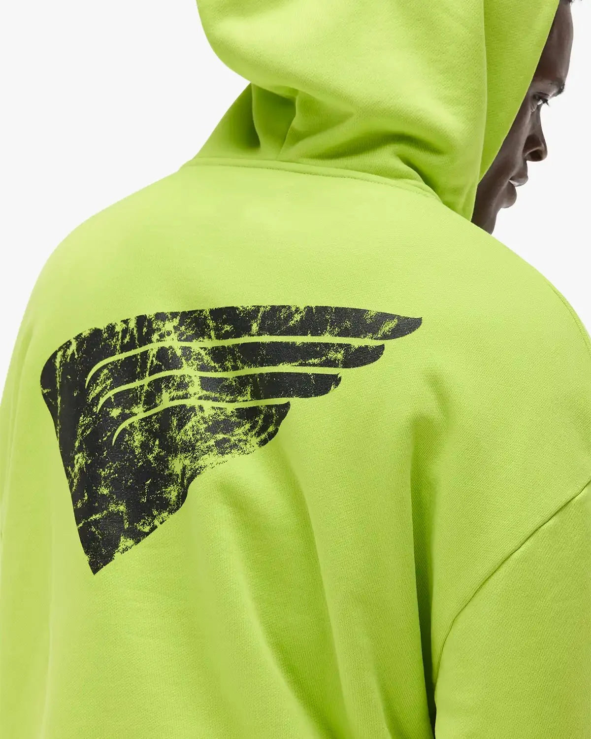 Men's Ethos Oversized Pullover Hoodie - Neon