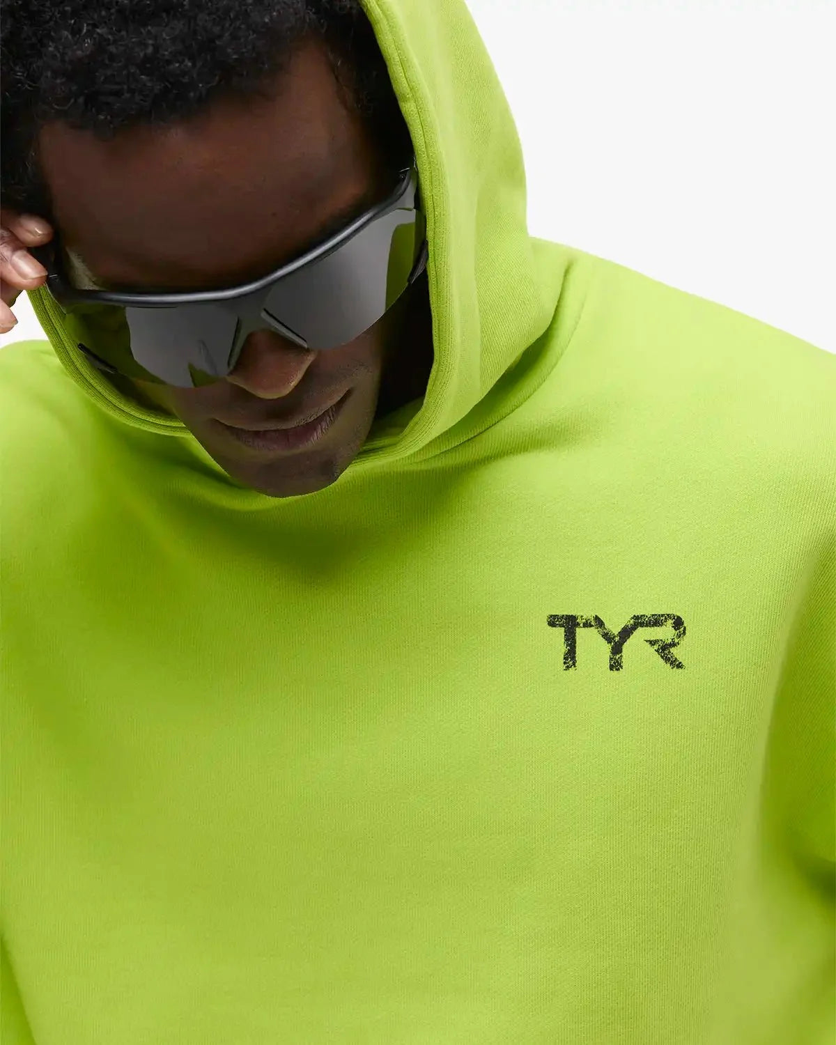 Men's Ethos Oversized Pullover Hoodie - Neon