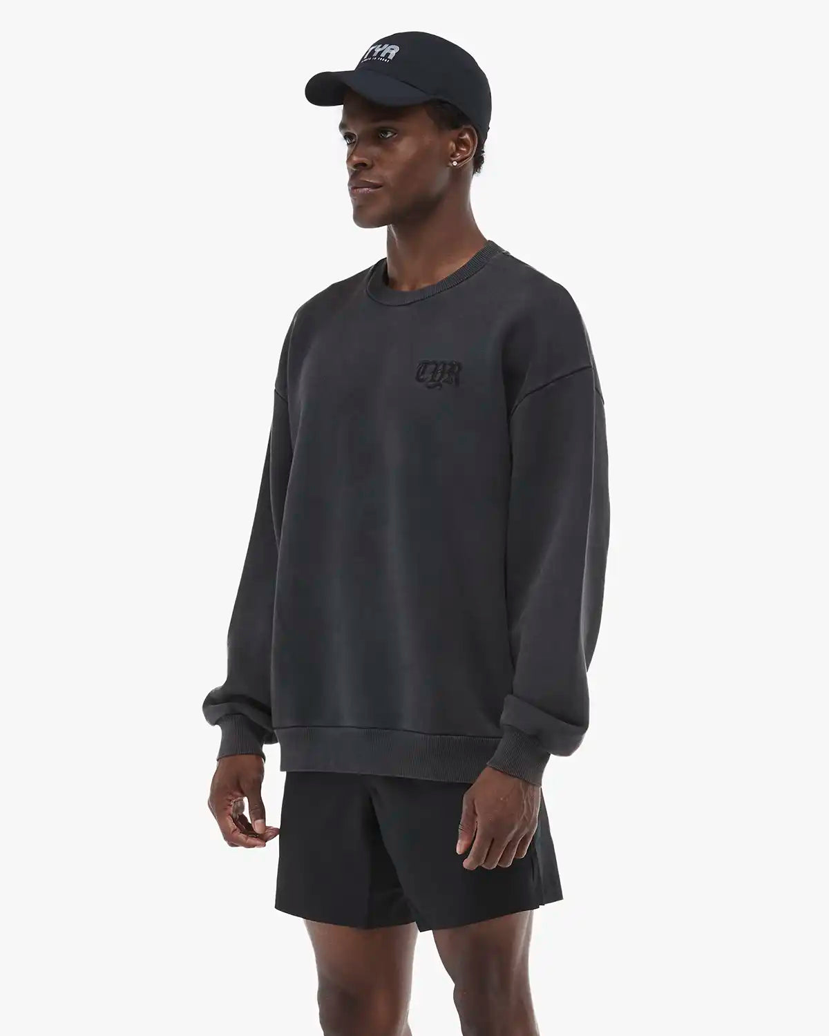 Men's Heavyweight French Terry Crewneck - No Grit No Glory
