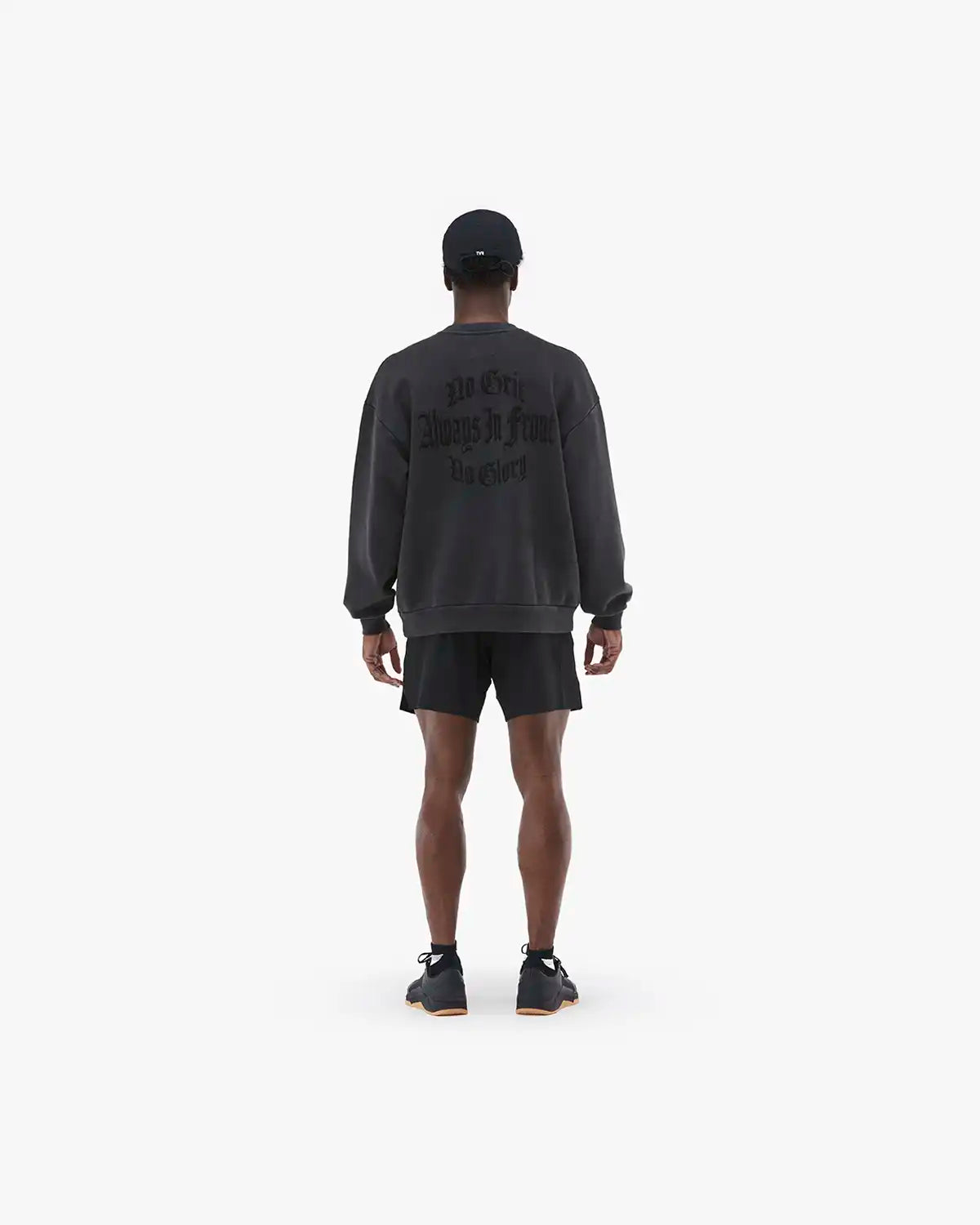 Men's Heavyweight French Terry Crewneck - No Grit No Glory