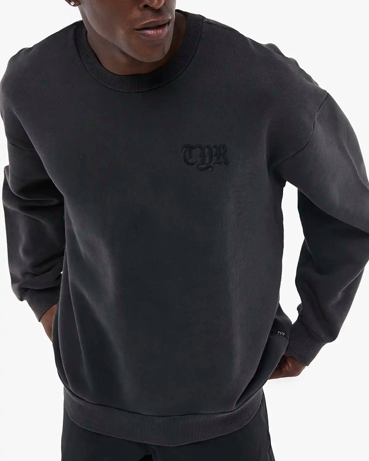 Men's Heavyweight French Terry Crewneck - No Grit No Glory