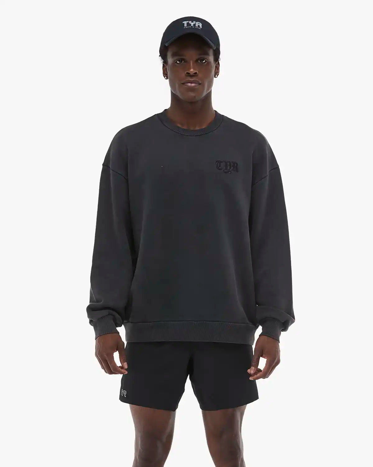 Men's Heavyweight French Terry Crewneck - No Grit No Glory