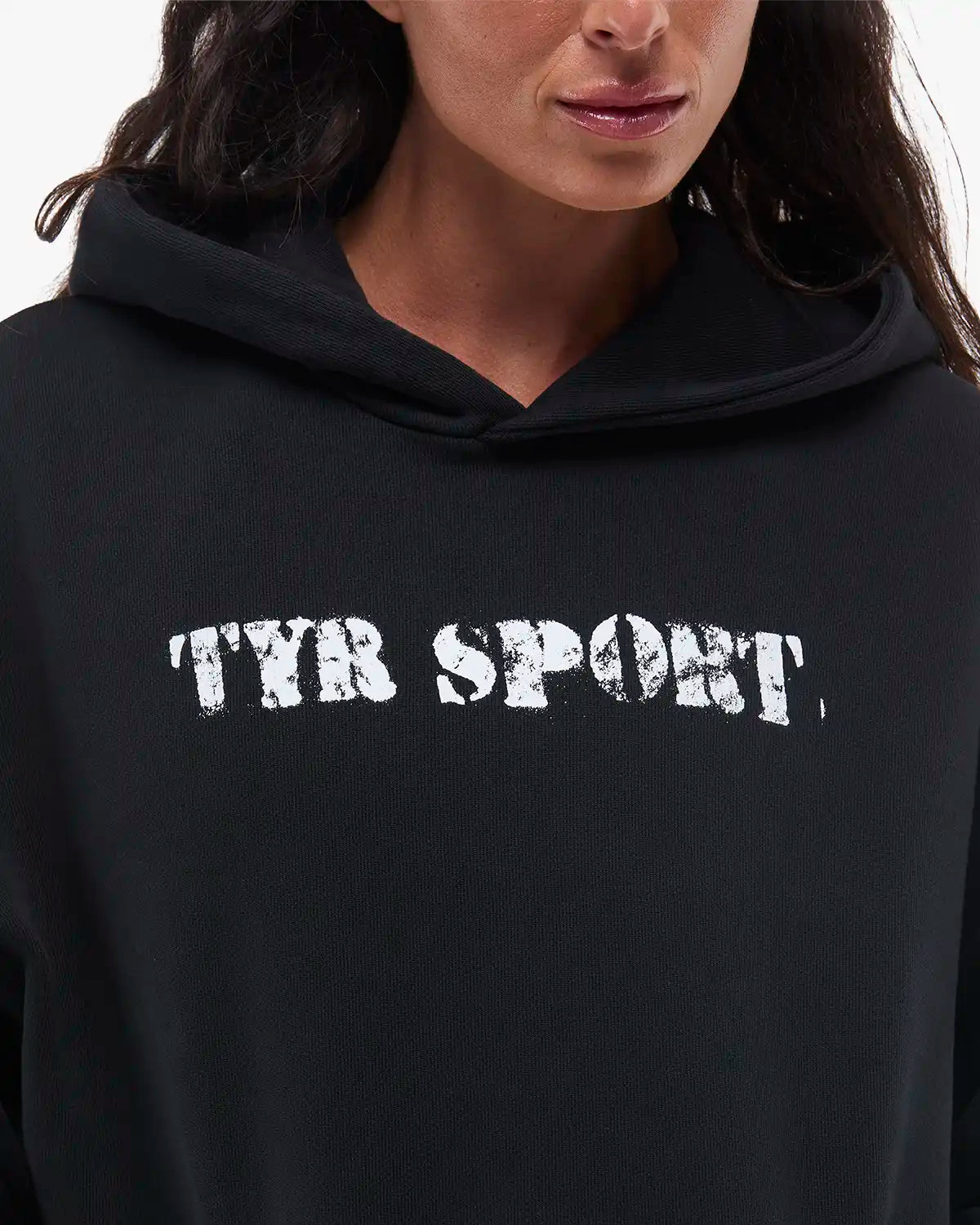 Women's TYR Sport Stencil Graphic Pullover Hoodie