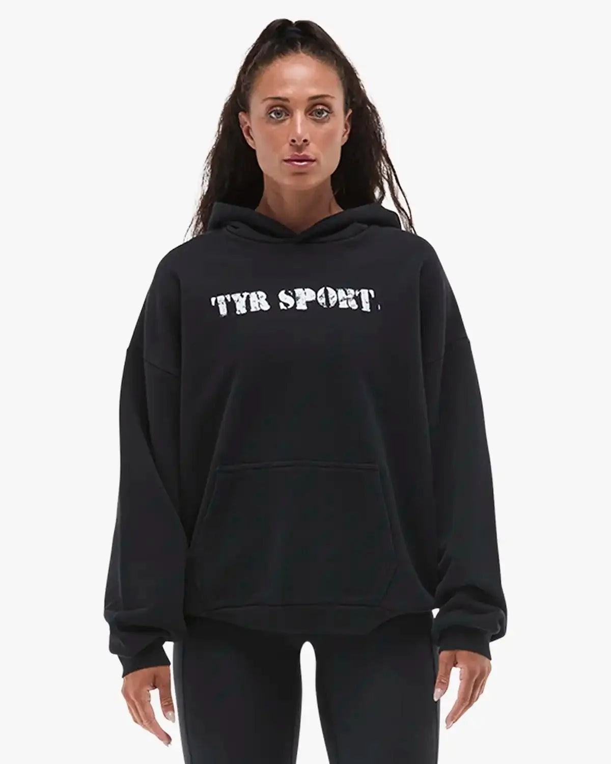 Women's TYR Sport Stencil Graphic Pullover Hoodie