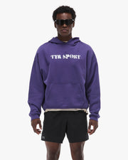 Men's TYR Sport Stencil Graphic Oversized Pullover Hoodie