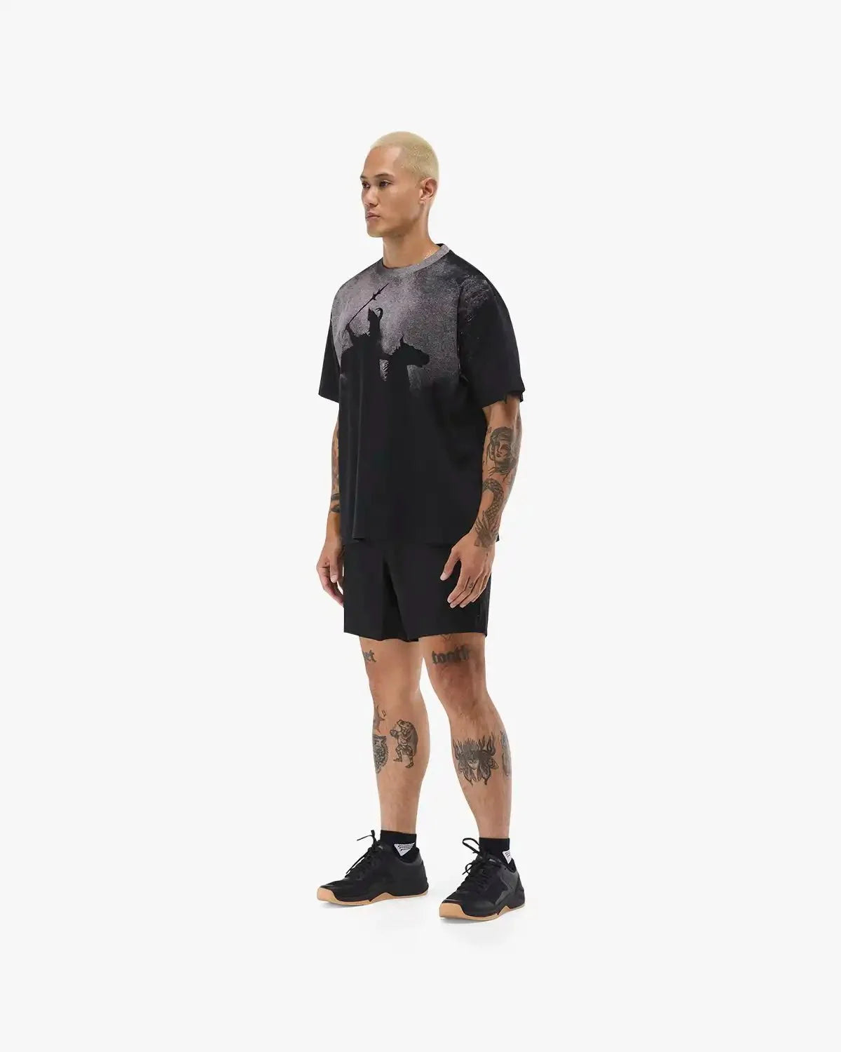 Men's Medium Weight Graphic Tee - Phantom