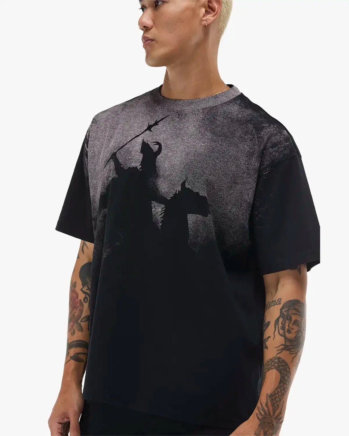Men's Medium Weight Graphic Tee - Phantom