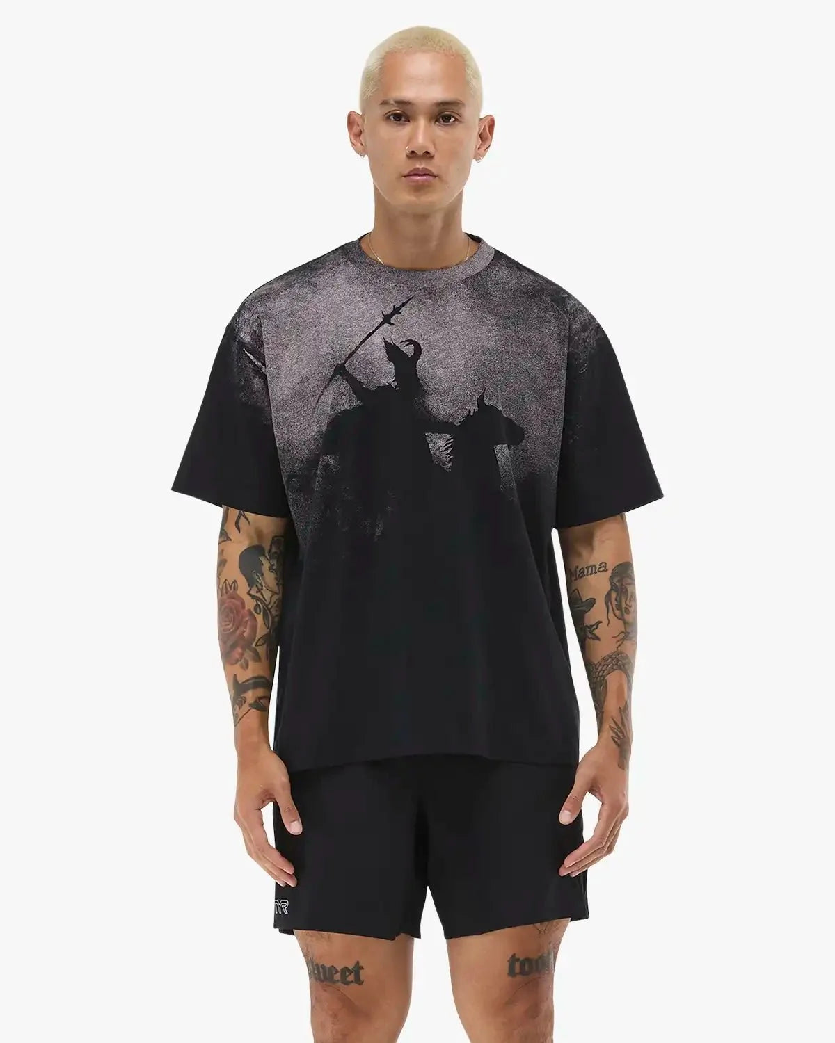 Men's Medium Weight Graphic Tee - Phantom