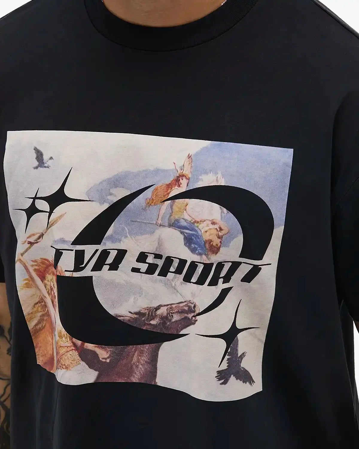Men's Medium Weight Graphic Tee - Valkyrie