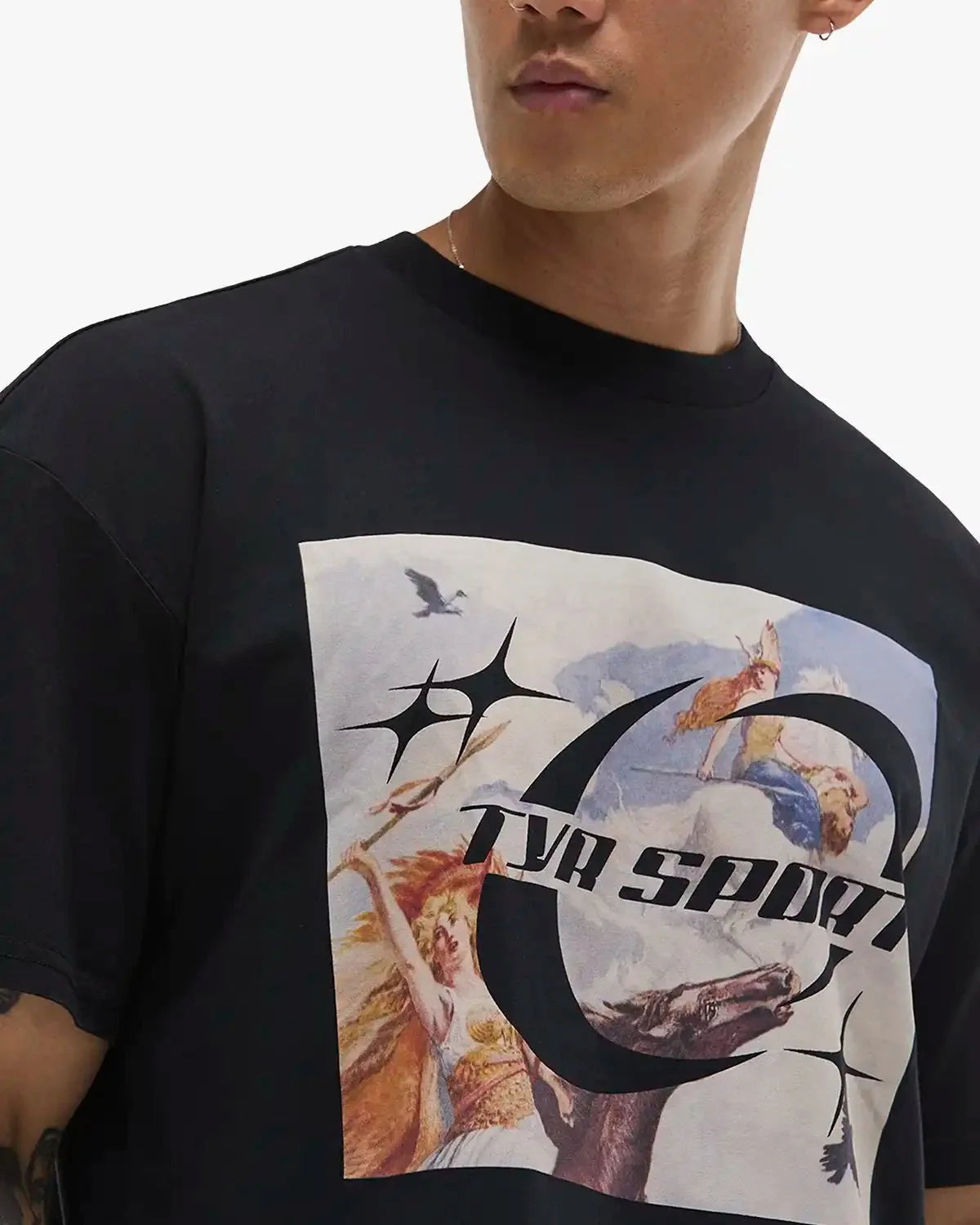 Men's Medium Weight Graphic Tee - Valkyrie