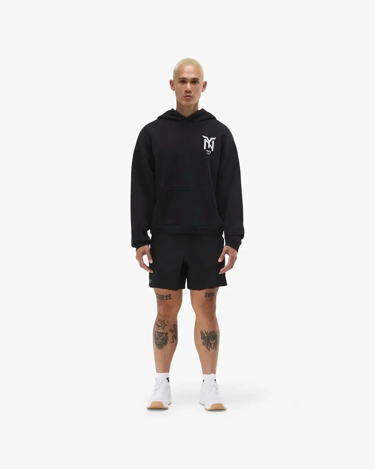 Men's NY Wash Pullover Hoodie - Black