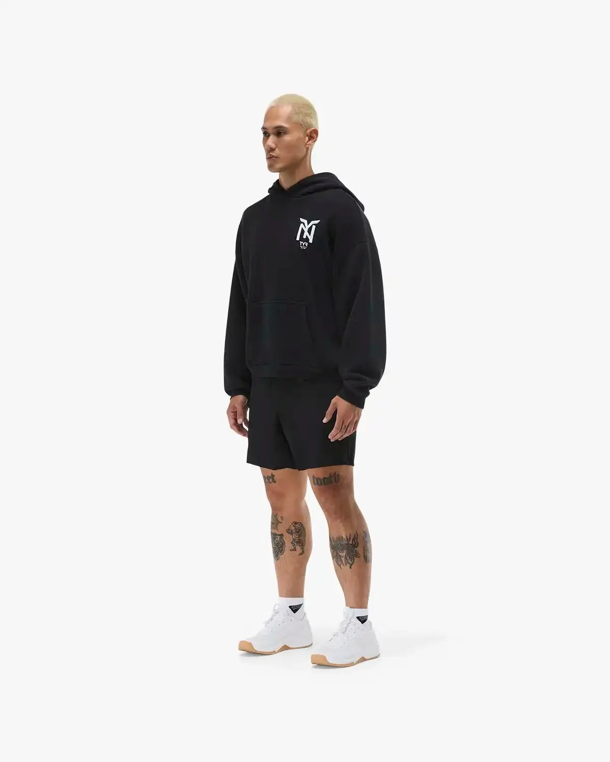 Men's NY Wash Pullover Hoodie - Black