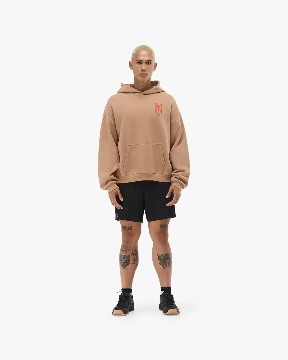 Men's NY Wash Pullover Hoodie - Camel