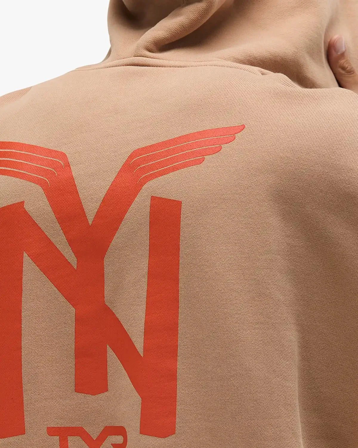 Men's NY Wash Pullover Hoodie - Camel
